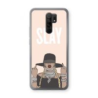 Slay All Day: Xiaomi Redmi 9 Transparant Hoesje