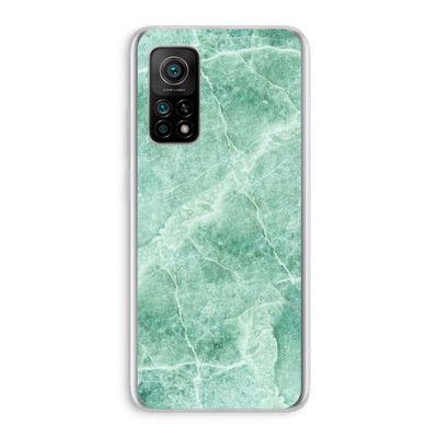 Groen marmer: Xiaomi Mi 10T 5G Transparant Hoesje