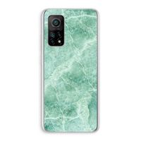 Groen marmer: Xiaomi Mi 10T 5G Transparant Hoesje