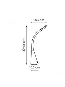 Besselink licht F501420-21 tafellamp LED Zwart