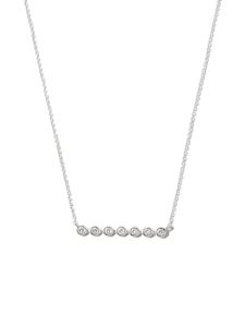 Dana Rebecca Designs collier Lulu Jack en or blanc 14ct pavé de diamants - Argent