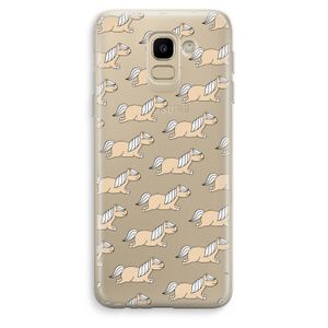 Ponys: Samsung Galaxy J6 (2018) Transparant Hoesje