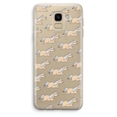 Ponys: Samsung Galaxy J6 (2018) Transparant Hoesje