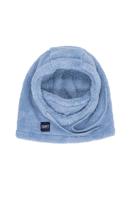 Colourwear So Fluffy Hood Bivakmuts Light Blue One Size