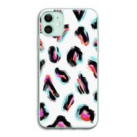 Cheetah color: iPhone 11 Transparant Hoesje