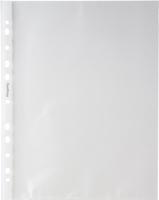 Pergamy geperforeerde showtas, ft A4, 11-gaatsperforatie, gekorrelde PP van 50 micron, pak van 100 stuks