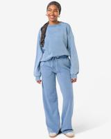 HEMA Damesbroek Esmee jersey regular fit blauw (blauw)