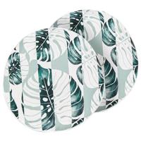 Beliani - TERMINI - Tuinkussen set van 2 - Groen - 40 cm - Polyester - thumbnail