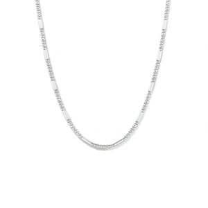 Ketting Valkenoog zilver 2,4 mm 40-44 cm