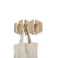 Umbra Picket handdoekhaak 38x17x4cm Dennenhout Naturel 1011471-390 - thumbnail