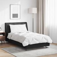 Dekbed Set met kussen 2 pcs Wit Microfibre