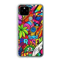 Represent: Google Pixel 5 Transparant Hoesje