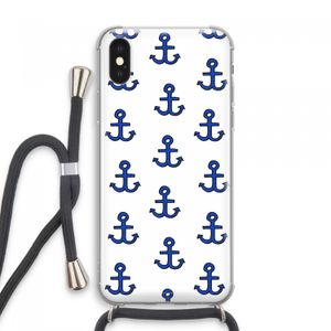 Ankers: iPhone XS Max Transparant Hoesje met koord
