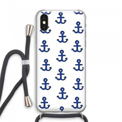 Ankers: iPhone XS Max Transparant Hoesje met koord