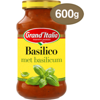 Grand&apos;Italia Pastasaus Basilico 600 g bij Jumbo