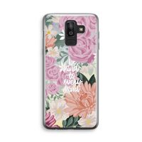 Kindness matters: Samsung Galaxy J8 (2018) Transparant Hoesje