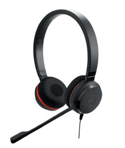 Jabra Evolve 20SE UC Stereo Headset Hoofdband Zwart