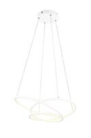 Trio Vide hanglampDarvin wit - 62cm - 349110131