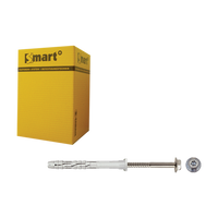 pgb-Europe SMART | Raamplug CB zeskantschroef Ø 10x140 A4 | 50 st SM0RPCN401001403
