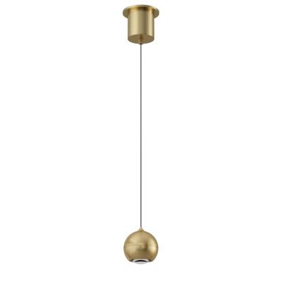 Artdelight Hanglamp bolMiami goud Ø 10cm - HL MIAMI WG