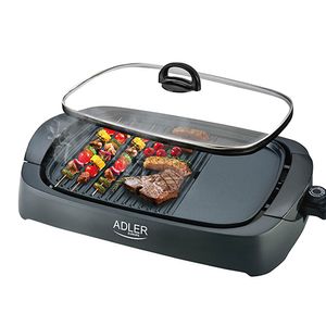 Adler AD 6610 buitenbarbecue & grill Tafelblad Electrisch Zwart 3000 W