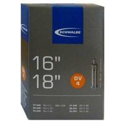 Schwalbe binnenband dv4 16/18 inch 28/37-340/355 32 mm