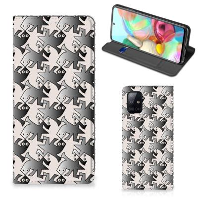 Samsung Galaxy A71 | Hoesje maken | Salamander Grey