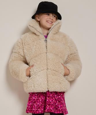 fake fur jas doorgestikt fake fur jas doorgestikt