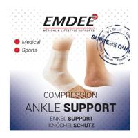 Emdee Elastische Ondersteuning Enkel Bandage Art. 57620 Maat S 1Stuks