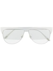 TOM FORD Eyewear lunettes de soleil à verres miroir - Argent