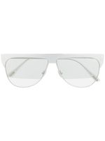 TOM FORD Eyewear lunettes de soleil à verres miroir - Argent