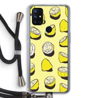 When Life Gives You Lemons...: OnePlus Nord N10 5G Transparant Hoesje met koord