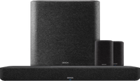 Denon Home Soundbar 550 + Denon Home 150 Duo Pack Zwart + Denon Home Subwoofer