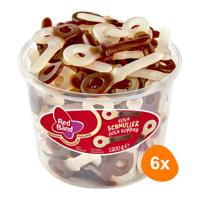 Red Band - Cola Foppies - 6x 100 stuks