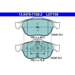 Ate Remblokset 13.0470-7159.2