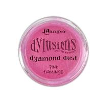 Ranger Ink Ranger • dylusions dyamond dust pink flamingo