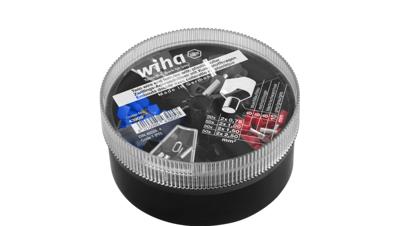 Wiha Tweeling-adereindhulzen met kunststof kraag, set 2 x 0,75 - 2 x 2,50 mm² 200 st. kleurcode 1 - FR in strooidoos - 43905