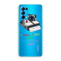 Smile: Oppo Find X3 Lite Transparant Hoesje