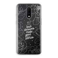 Good stories: OnePlus 7 Transparant Hoesje Good stories: OnePlus 7 Transparant Hoesje