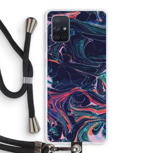 Light Years Beyond: Samsung Galaxy A71 Transparant Hoesje met koord