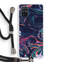 Light Years Beyond: Samsung Galaxy A71 Transparant Hoesje met koord