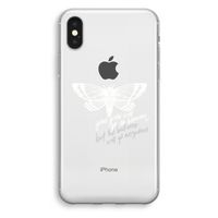 Good or bad: iPhone X Transparant Hoesje