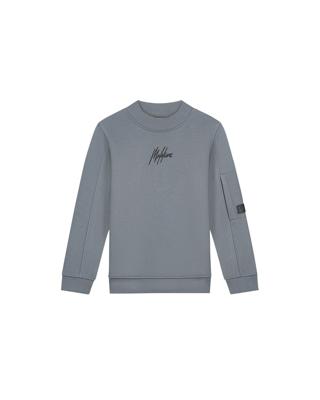 Malelions Sweater turtle - Donker grijs