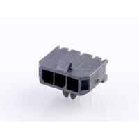 Molex 436500300 Male header, inbouw (standaard) Totaal aantal polen: 3 Rastermaat: 3 mm Inhoud: 1 stuk(s) Tray