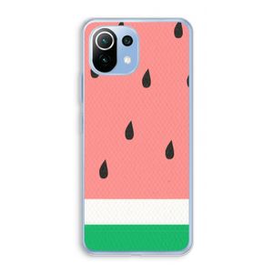 Watermeloen: Xiaomi Mi 11 Lite Transparant Hoesje