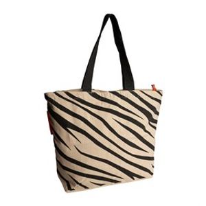 Sterke Shopper Gerecycled Materiaal 54x40x18 - Zebra