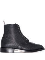 Thom Browne bottines façon richelieus - Noir - thumbnail