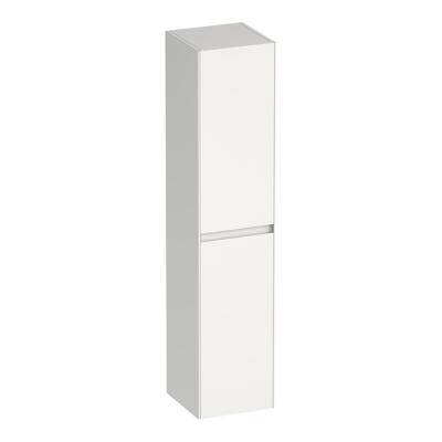 Brauer Inspire - Hoge Kast - 160 cm - 2 Deuren - Greeploos - Links of Rechtsdraaiend - Hoogglans Wit