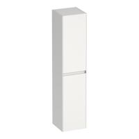 Brauer Inspire - Hoge Kast - 160 cm - 2 Deuren - Greeploos - Links of Rechtsdraaiend - Hoogglans Wit