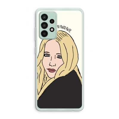 Mary Kate: Samsung Galaxy A52s 5G Transparant Hoesje